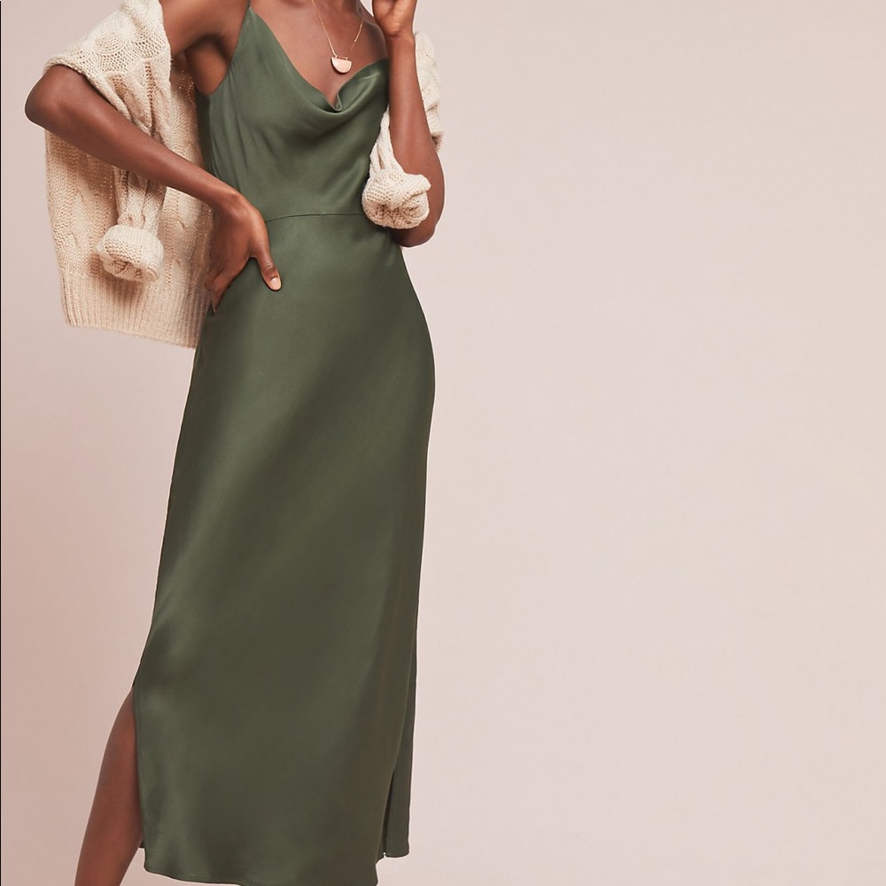 Anthropologie Slip Dress